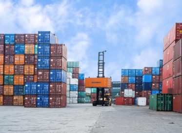 Stacks of container units